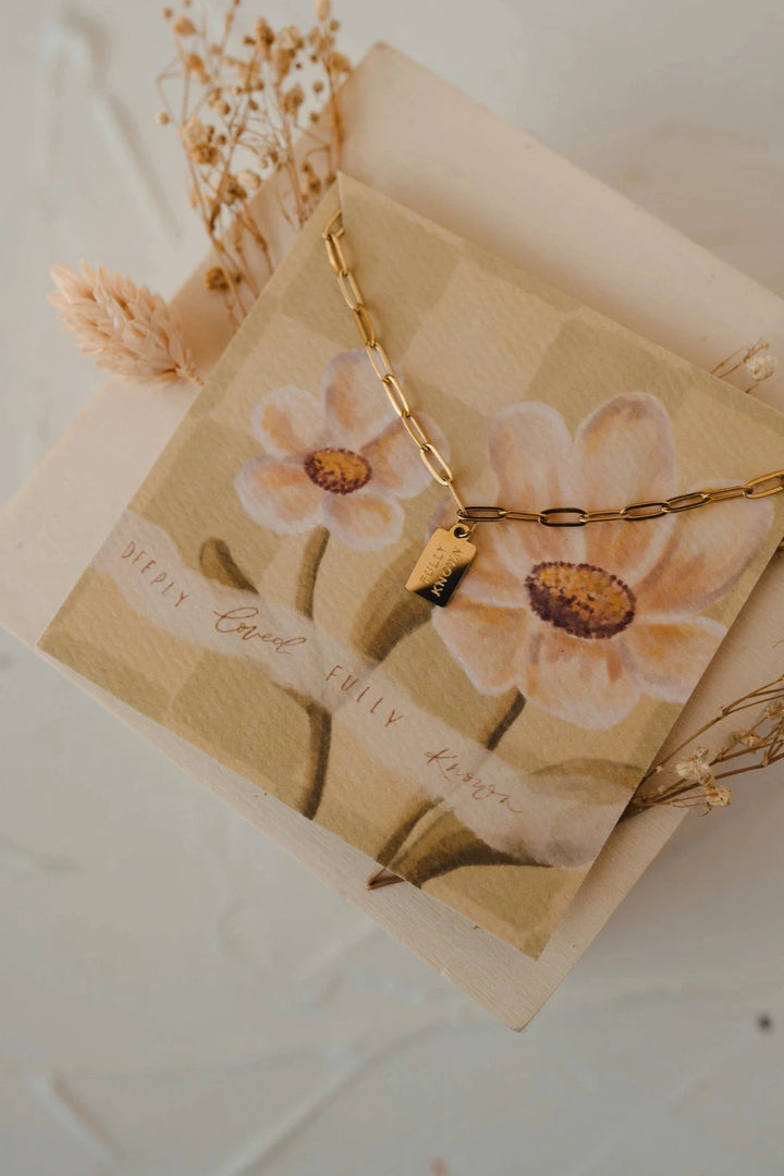 The Fully Known Mini Tag Necklace