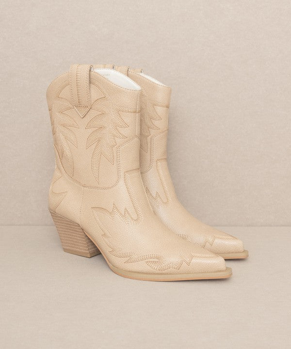 The Nantes Embroidered Cowboy Boots