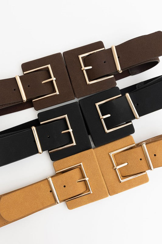 The Double Buckle Elastic Belt