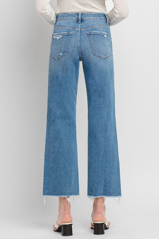 The Camden Cropped Wide Leg Jeans