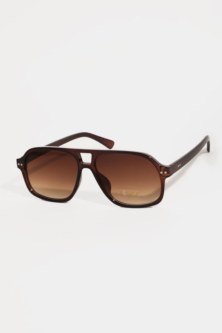The Catch Up Aviator Framed Sunglasses