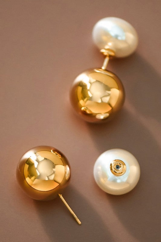 The Flip Side Stud Earrings