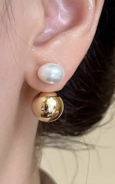 The Flip Side Stud Earrings