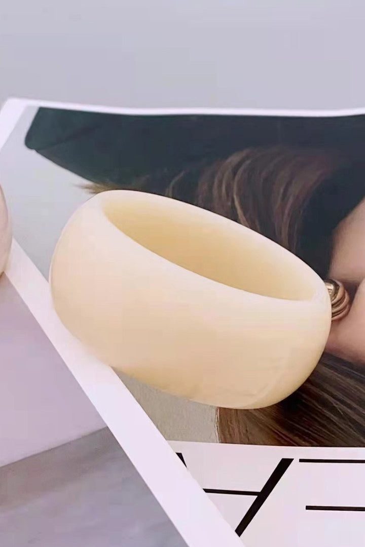 The Finish The Look Chunky Marbled Bracelets