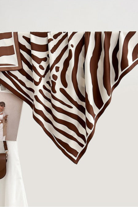 The Serengeti Zebra Print Scarf
