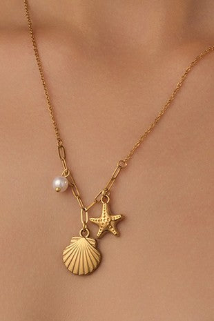 The Sea La Vie Charm Necklace