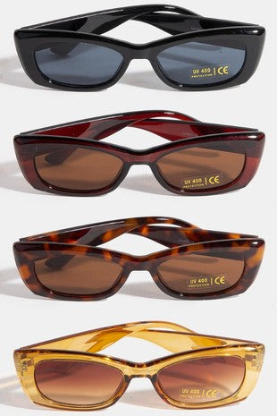 The Thick Cat Eye Rectangle Sunglasses