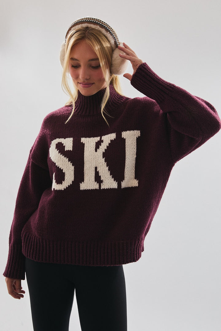 The Hitting The Slopes SKI Sweater