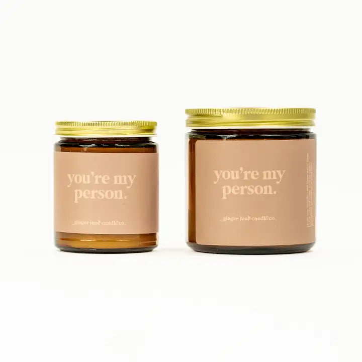 You're My Person • Soy Candle Coconut Vanilla