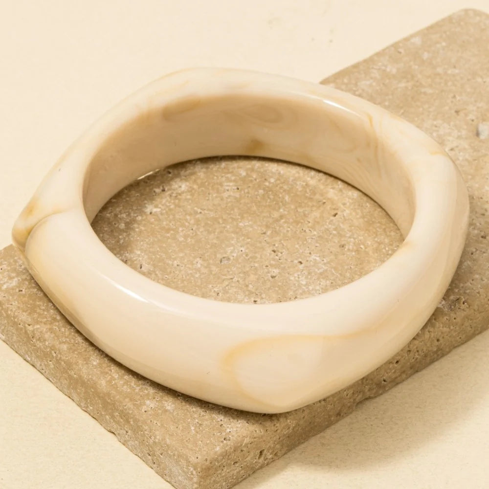 The Chunky Acrylic Bangle Bracelet