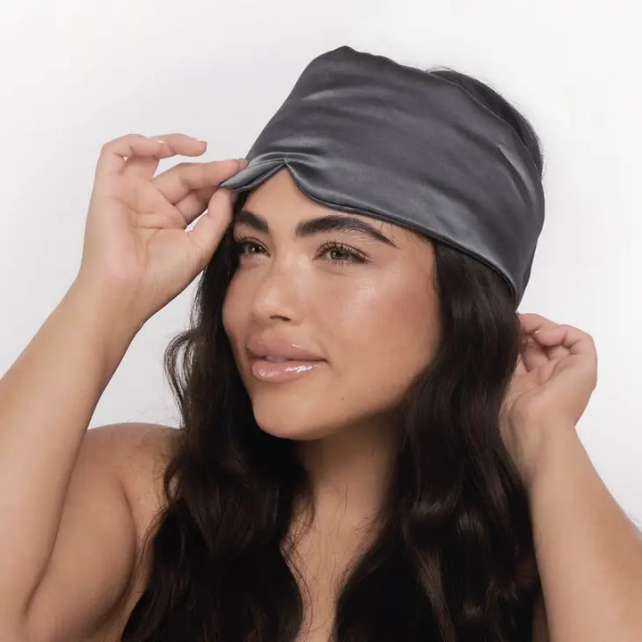 The Charcoal Pillow Eye Mask by Kitsch