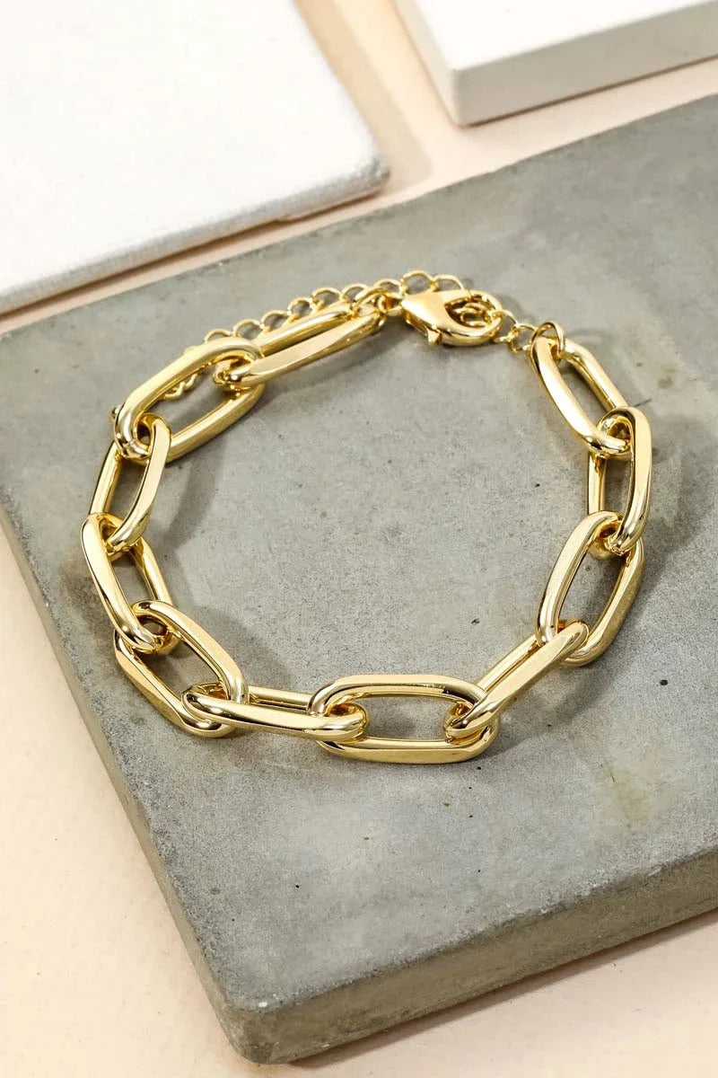 The Cable Chain Bracelet