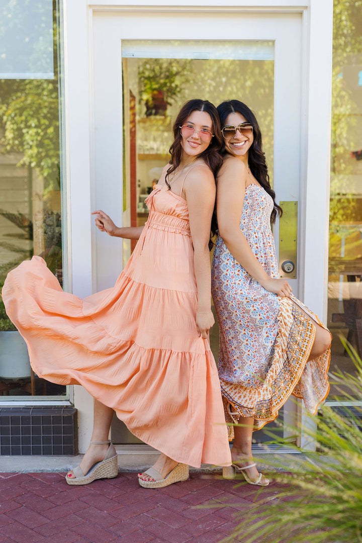 The All in a Daydream Tiered Maxi Dress