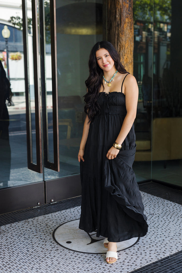 The All in a Daydream Tiered Maxi Dress