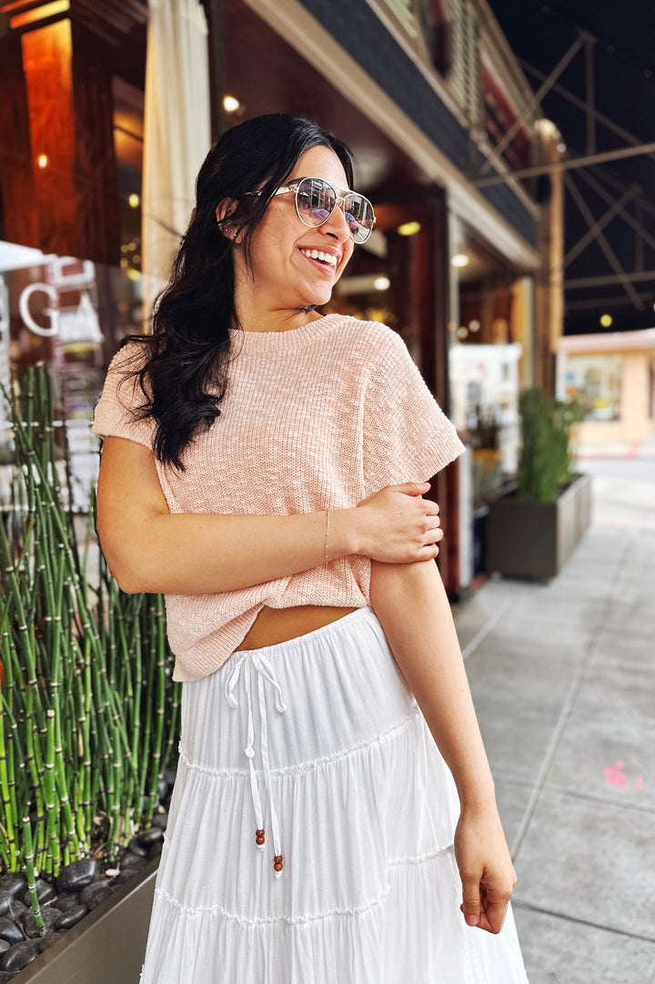 The Girl Like Me Tiered Maxi Skirt