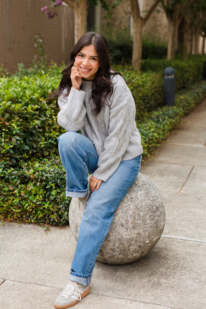 The Frost Warning Cable Knit Sweater