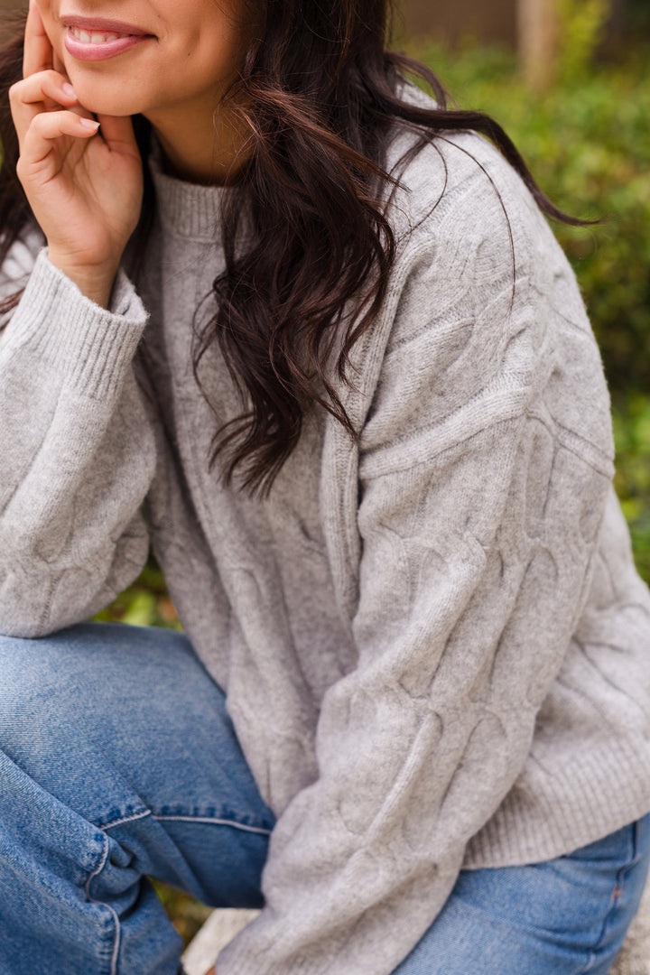The Frost Warning Cable Knit Sweater
