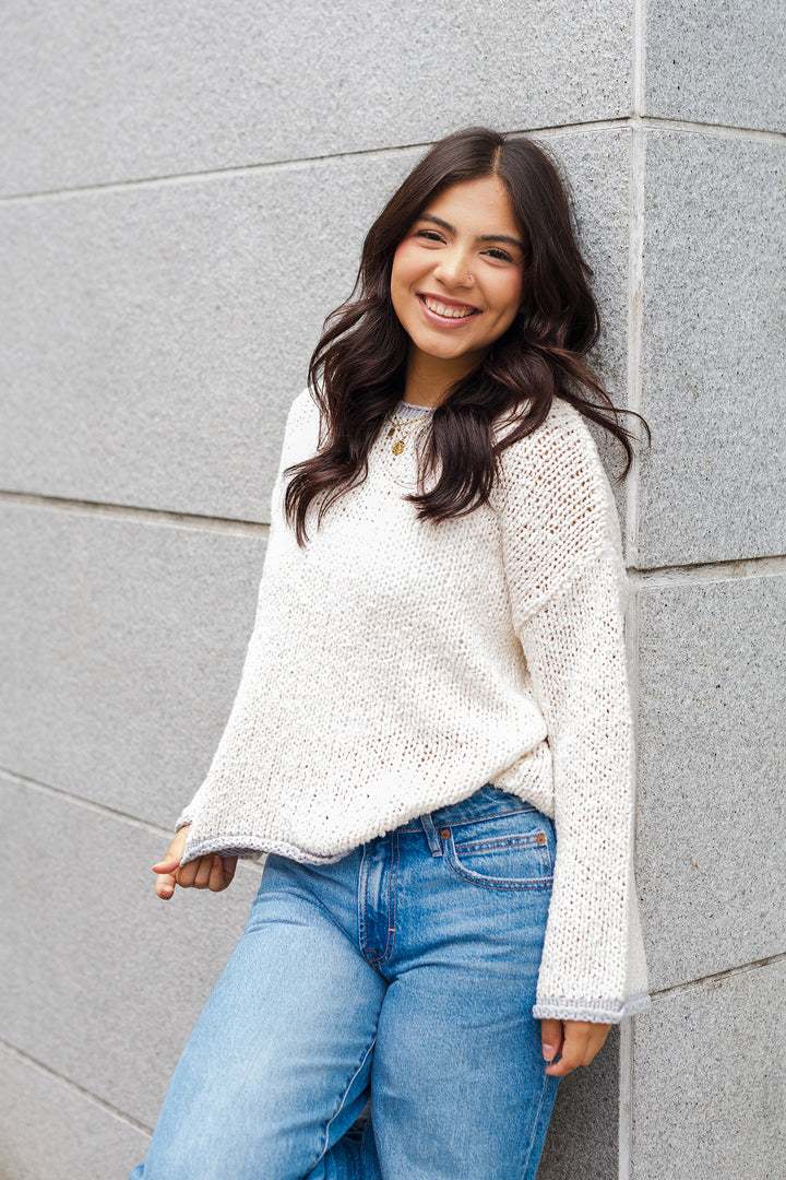 The Midsummer Dreamscape Long Sleeve Sweater