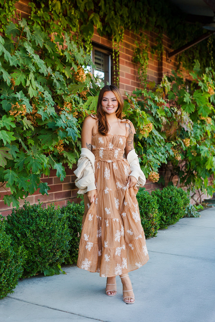 The Summer Romance Floral Print Maxi Dress