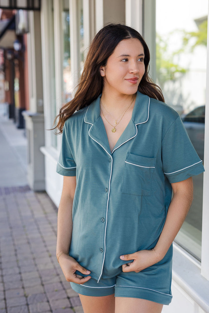 The Slumber Party Pajama Shorts Set