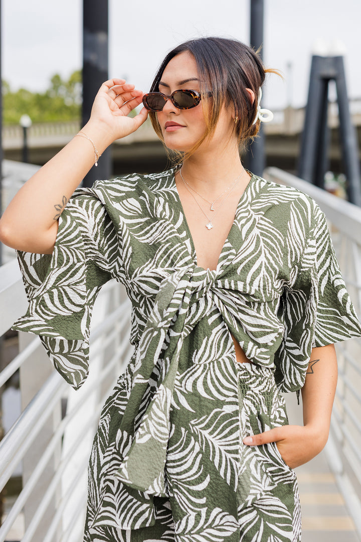 The Tropic Like It's Hot Kimono Top
