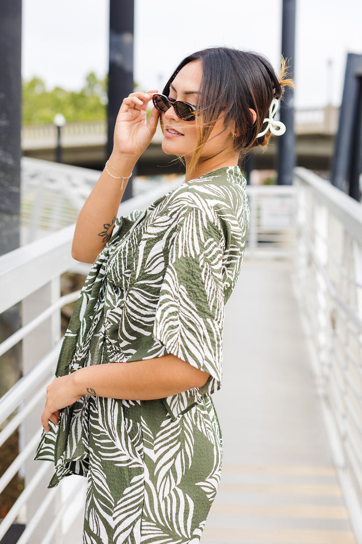 The Tropic Like It's Hot Kimono Top