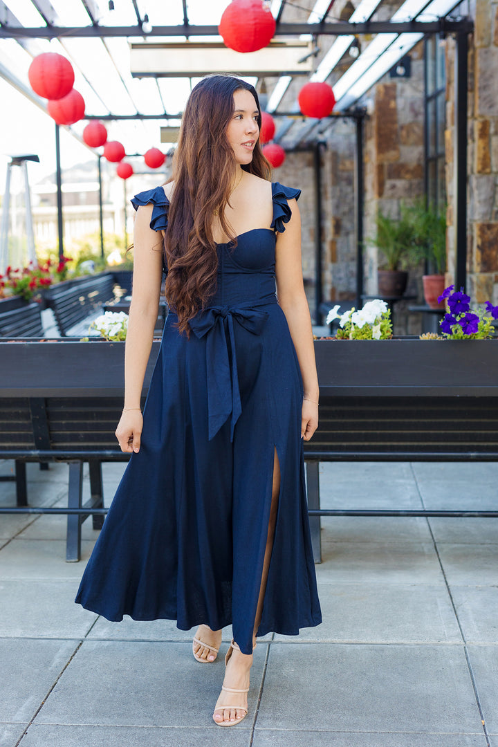 The Heaven Sent Corset Flutter Dress