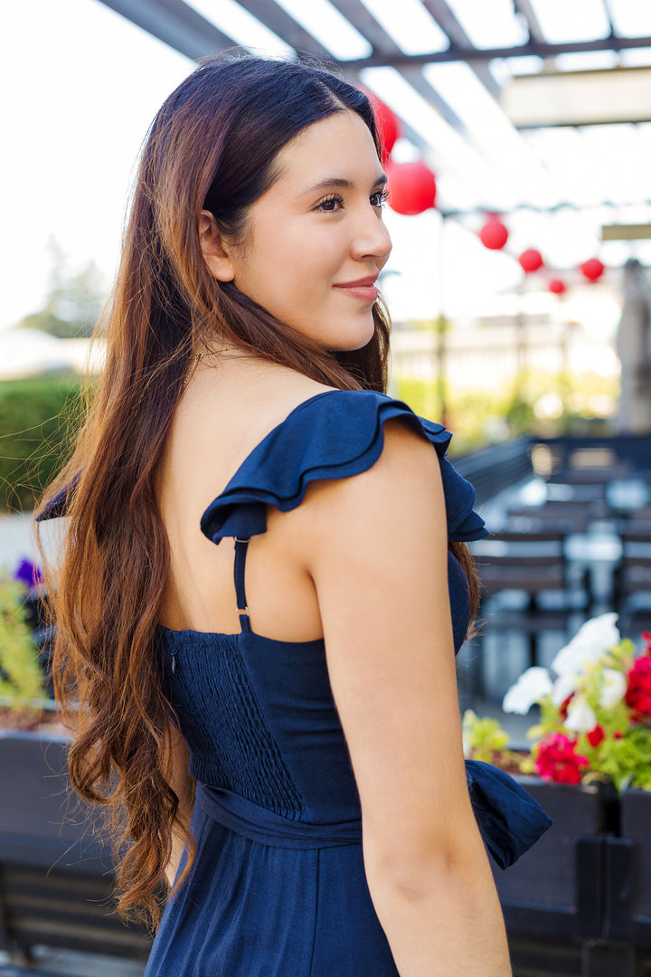 The Heaven Sent Corset Flutter Dress