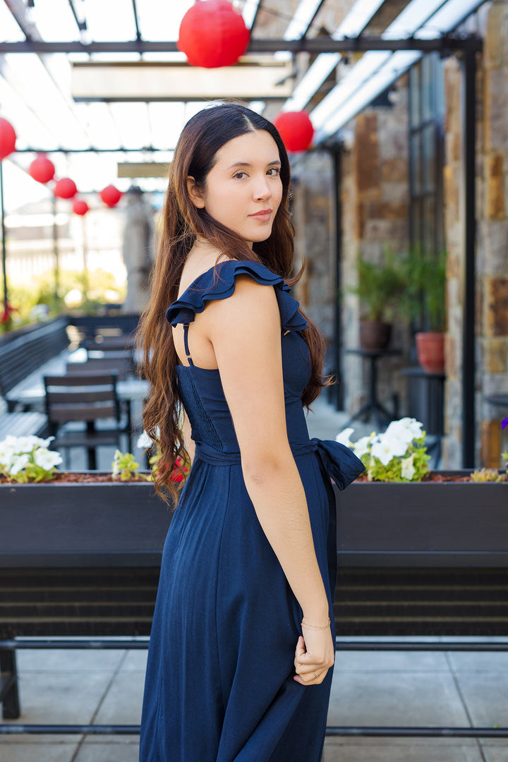 The Heaven Sent Corset Flutter Dress