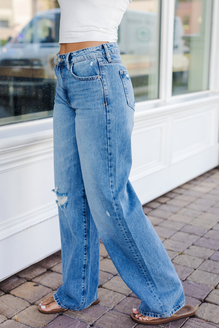 The Manteca Medium Wash Classic Relaxed Dad Jean