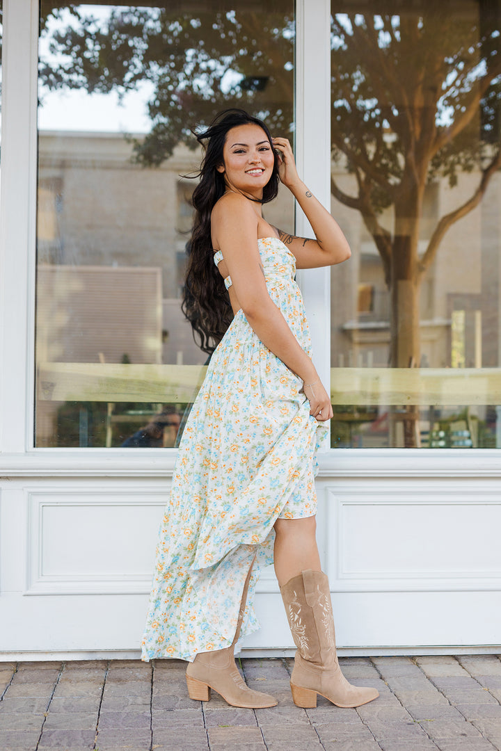 The Summer Romance Floral Maxi Dress