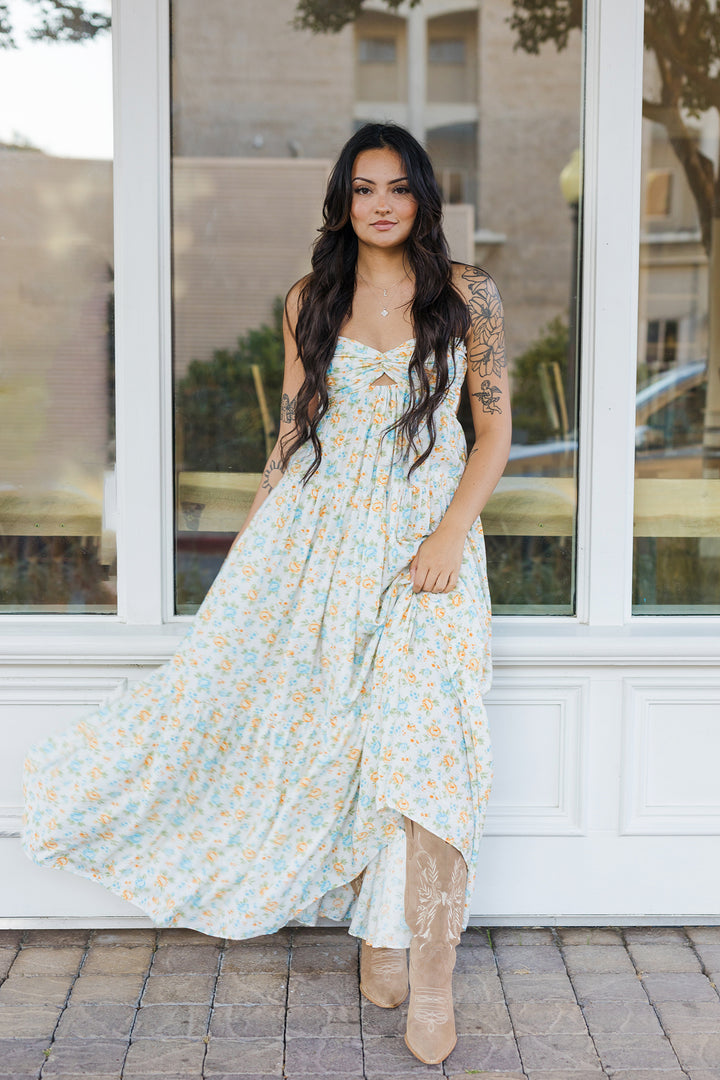 The Summer Romance Floral Maxi Dress