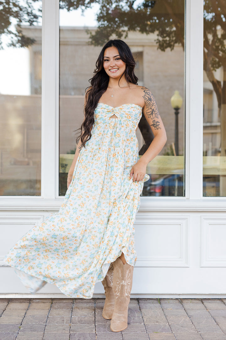 The Summer Romance Floral Maxi Dress