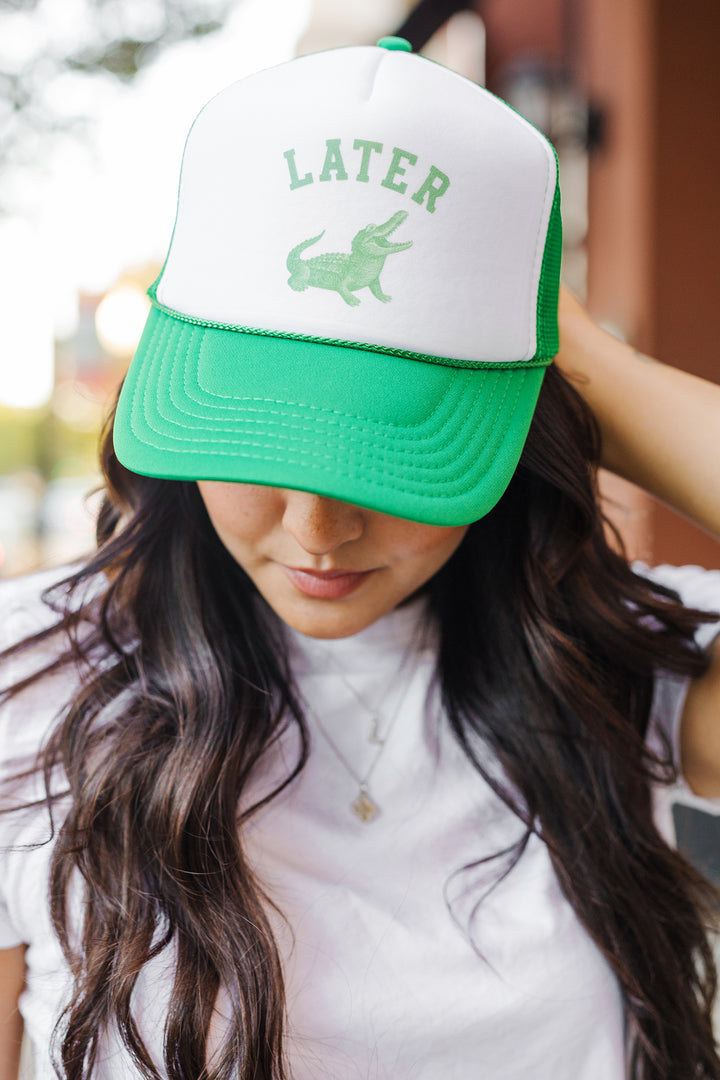 The Later Gator Trucker Hats