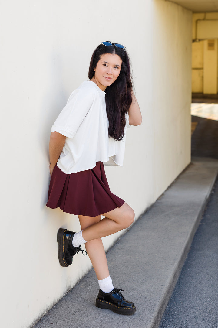 The Only One Dye & Wash Oversized Top