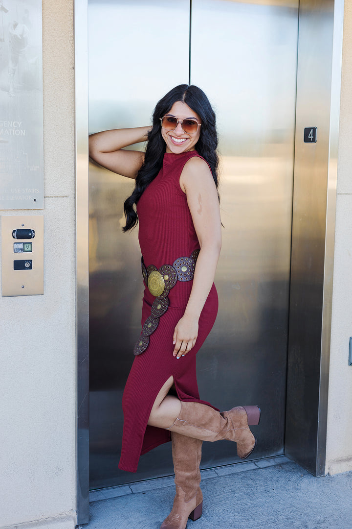 The Better Than Basic Ribbed Midi Dress