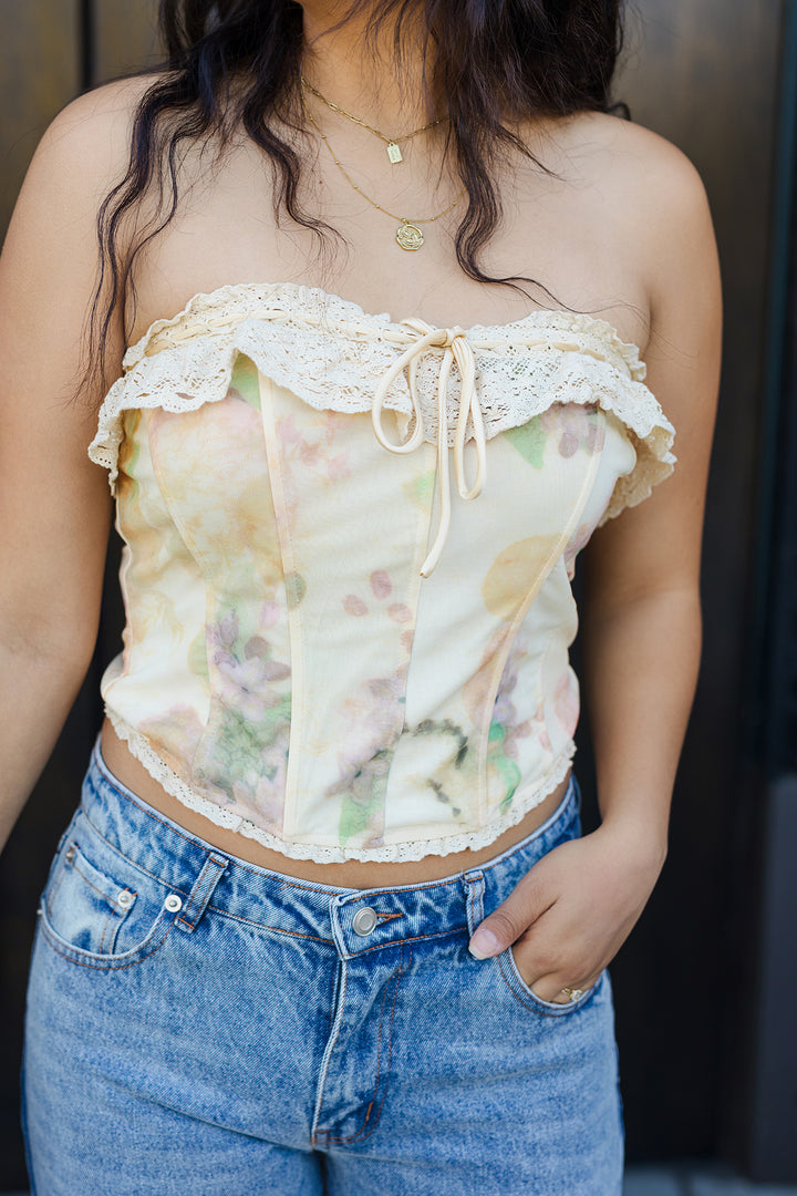 The Painted Lady Corset Top