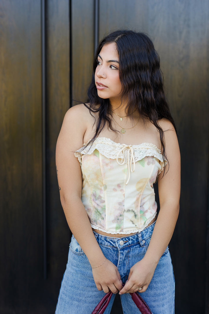 The Painted Lady Corset Top