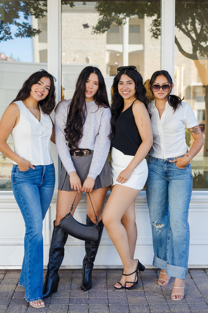 The Prep Rally Pleated Mini Skort