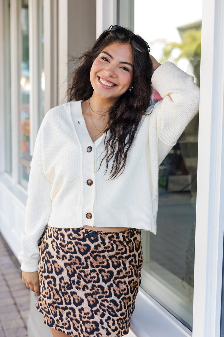 The Passing Notes Button Down Knit Cardigan