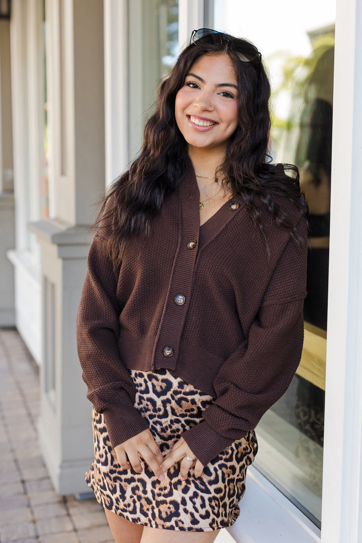 The Passing Notes Button Down Knit Cardigan