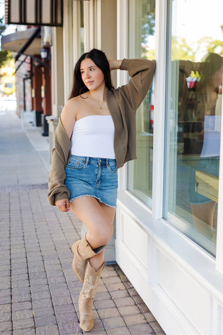 The Bubble Trouble Cropped Cardigan