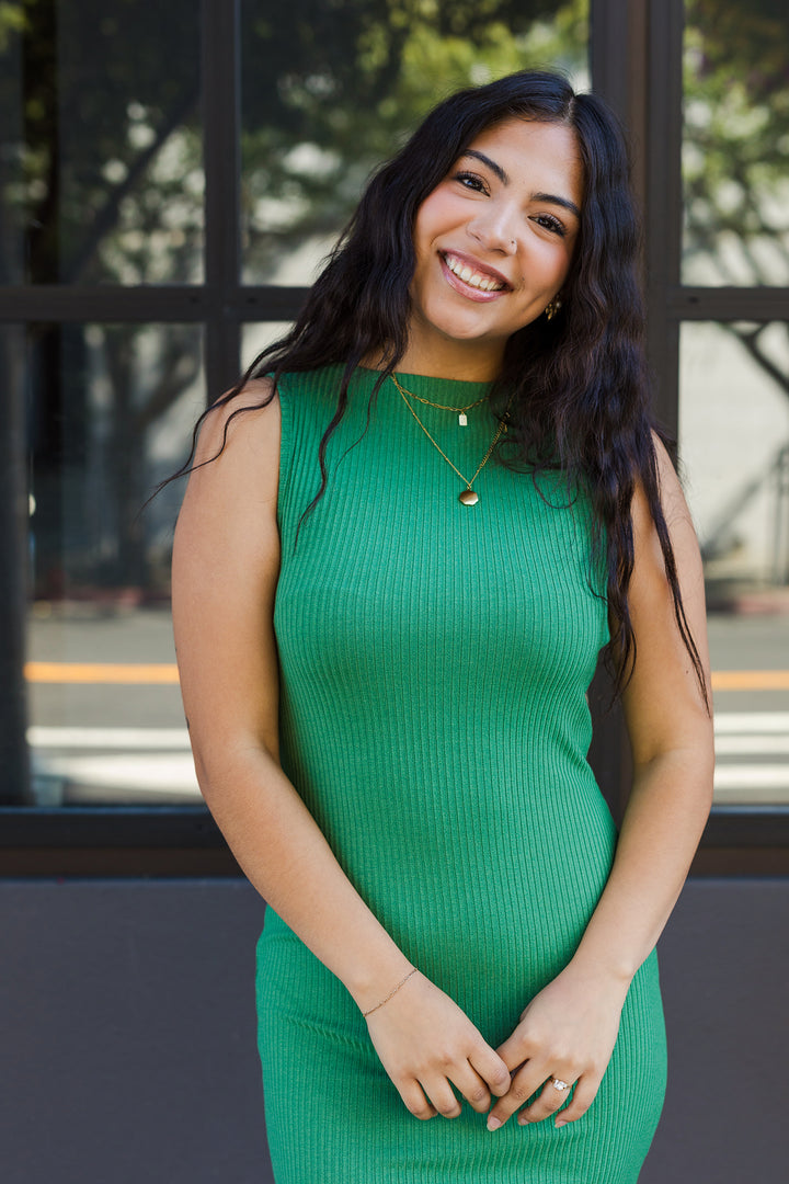 The Better Than Basic Ribbed Midi Dress