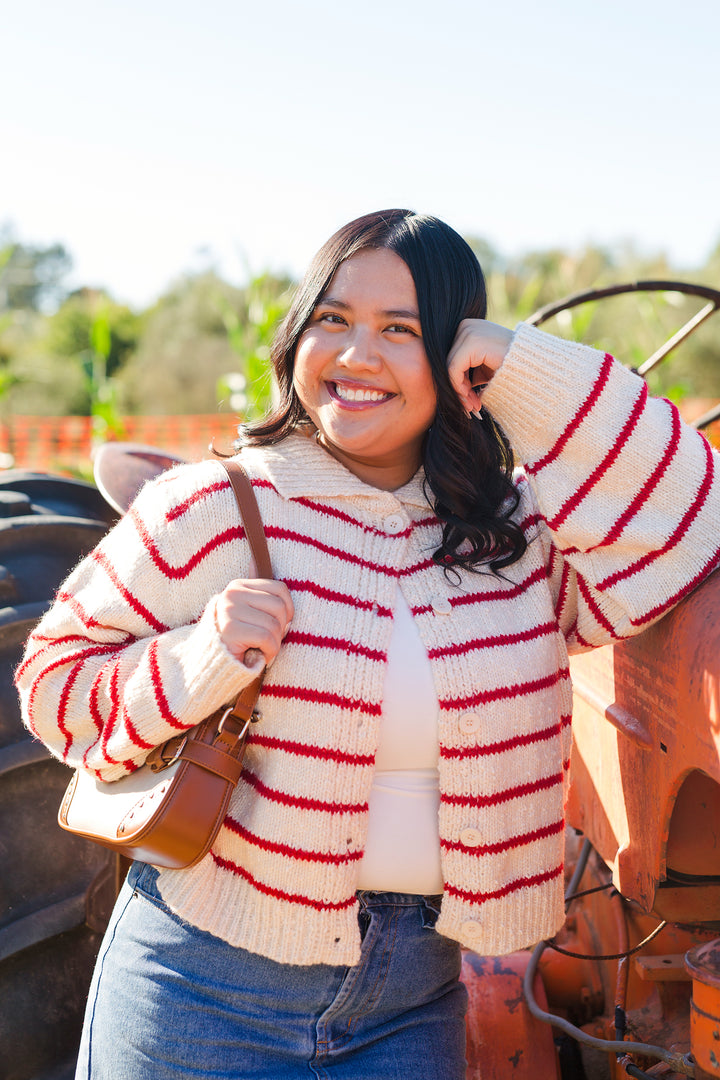The Love Lines Striped Cardigan