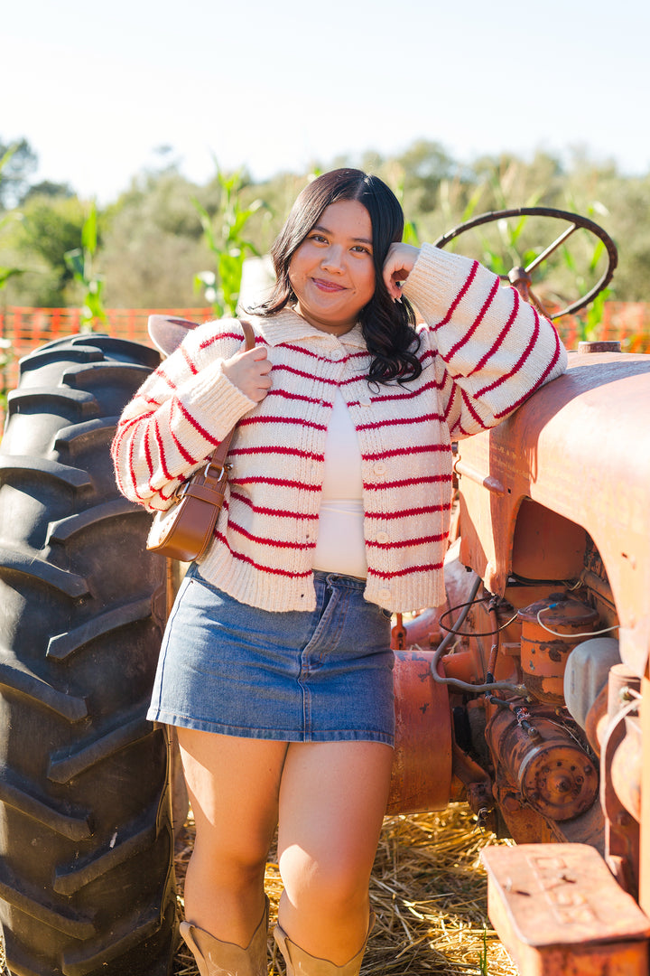 The Love Lines Striped Cardigan
