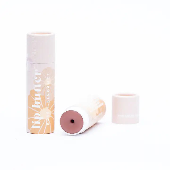 Rose and Bergamot Tinted Lip Butter