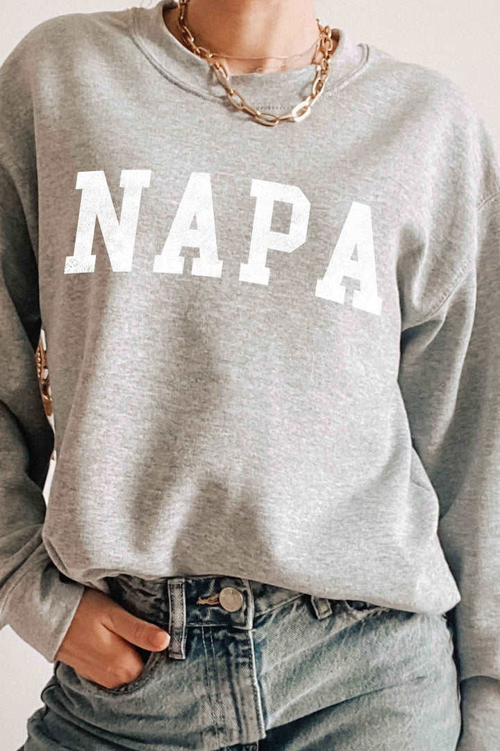 The NAPA Block Letter Crewneck Sweatshirt (New)