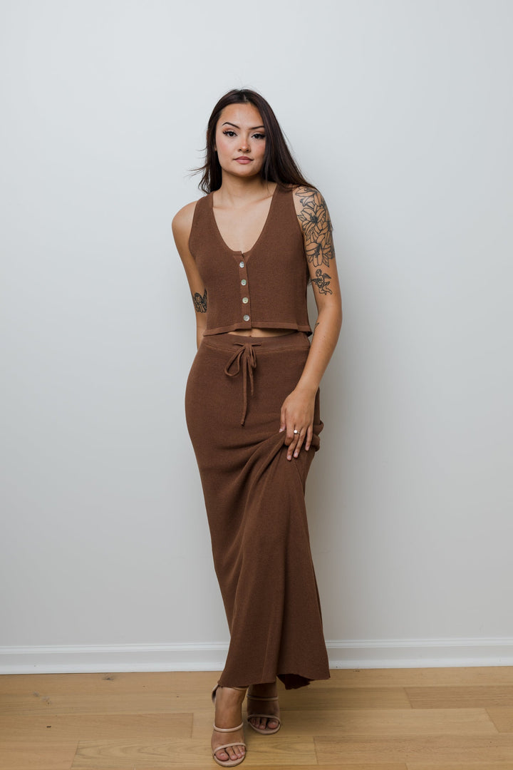 The Make Your Move Knit Maxi Skirt