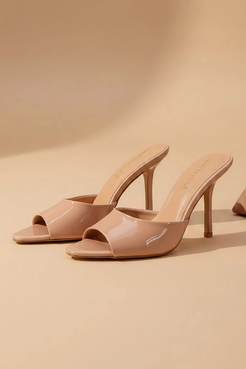The Monroe Patent Nude Heel