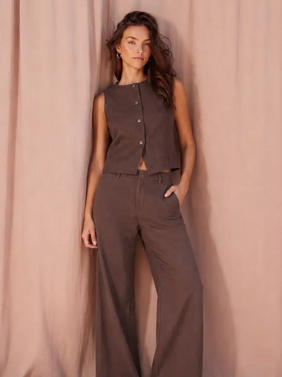 The Harrington Tailored Sleeveless Vest